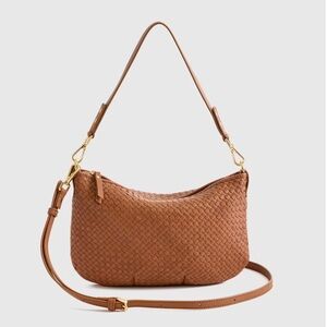 Quince Italian Handwoven Leather Mini Shoulder Bag